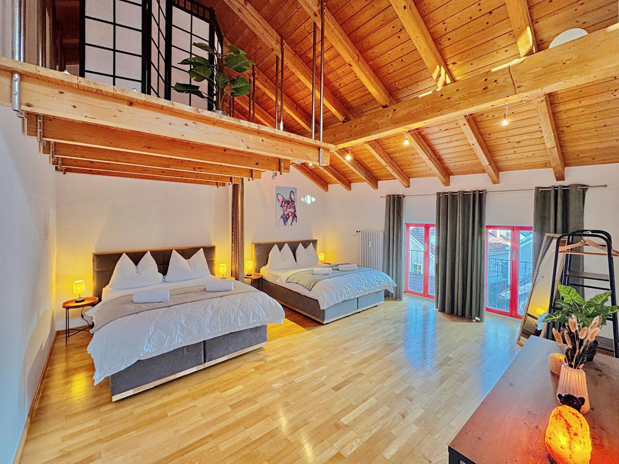 !Goldpath! Loft - Exclusiv - Xxl - Central - Sauna - Tiefgarage - Cozy Waldkirchen Luaran gambar